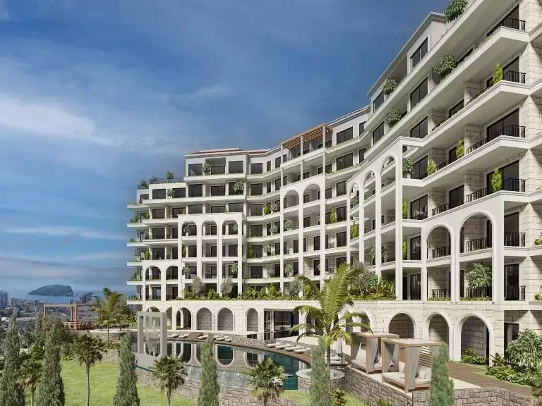 Квартира 24м² в Черногории, Будва. Стоимостью 130977€ аренда фото-1