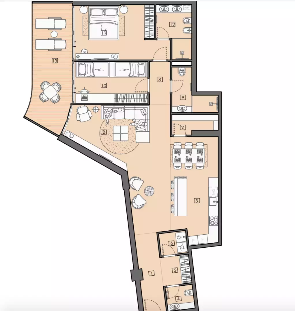 Коттедж 74м² в Черногории, Бар. Стоимостью 347001€ аренда фото-58