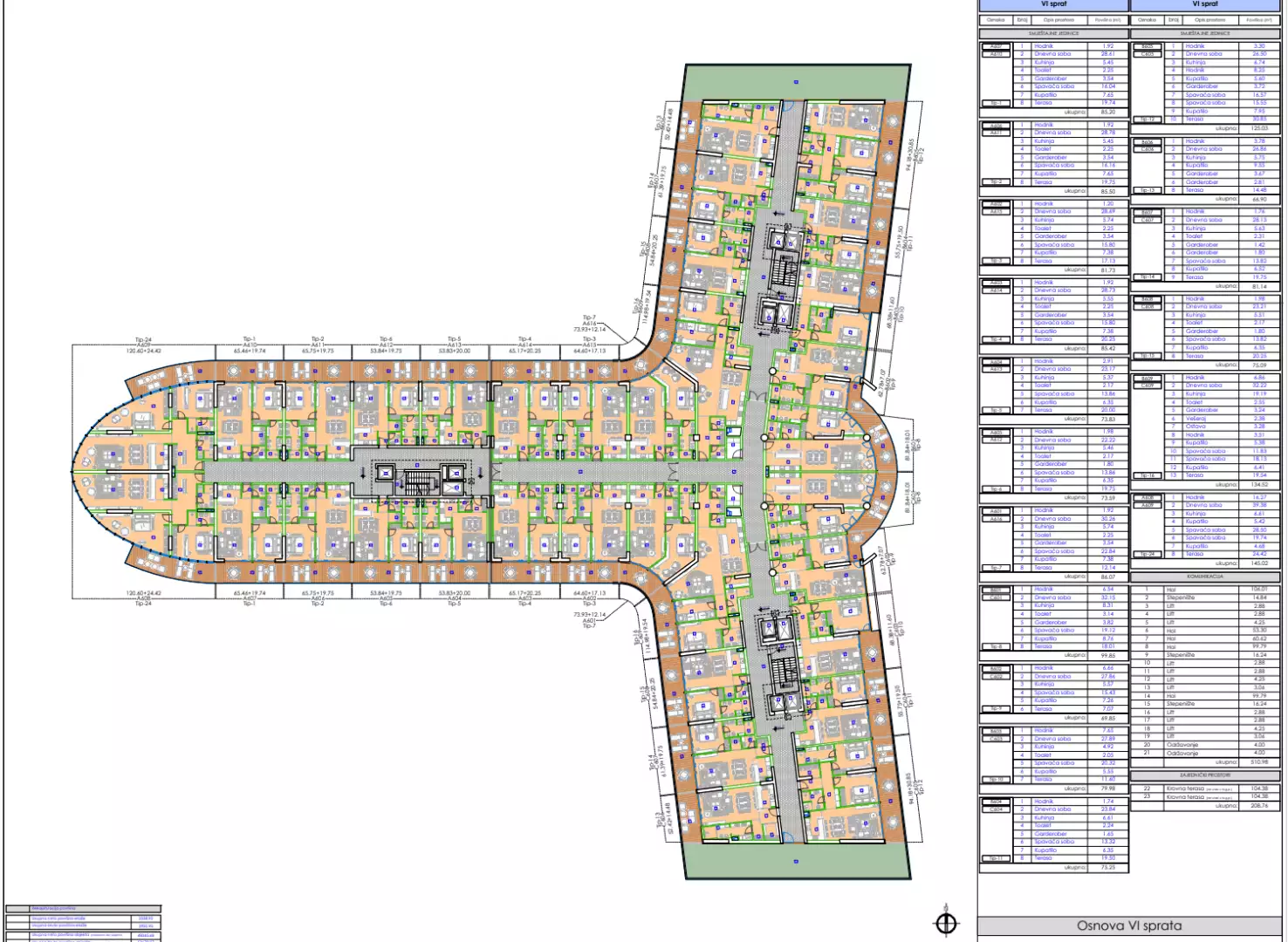 Коттедж 74м² в Черногории, Бар. Стоимостью 347001€ аренда фото-80