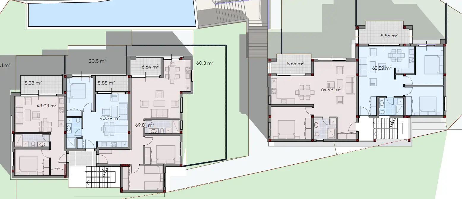 Квартира 40м² в Черногории, Котор. Стоимостью 160000€ аренда фото-12