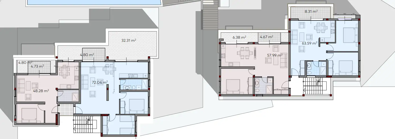 Квартира 40м² в Черногории, Котор. Стоимостью 160000€ аренда фото-14