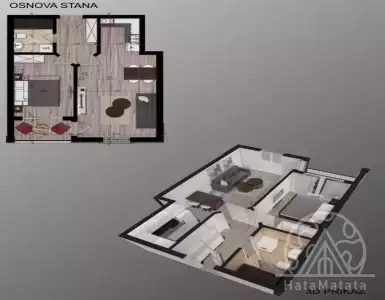 Купить квартиру в Черногории 103400€