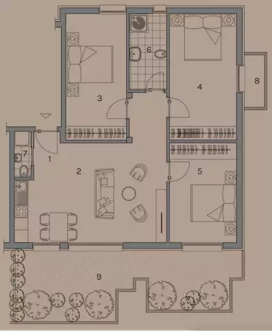 Квартира 198м² в Черногории, Доброта. Стоимостью 750000€ аренда фото-8