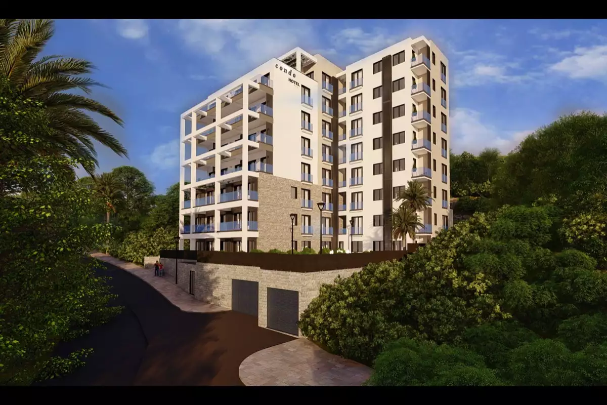 Квартира 27м² в Черногории, Бечичи. Стоимостью 70200€ аренда фото-2