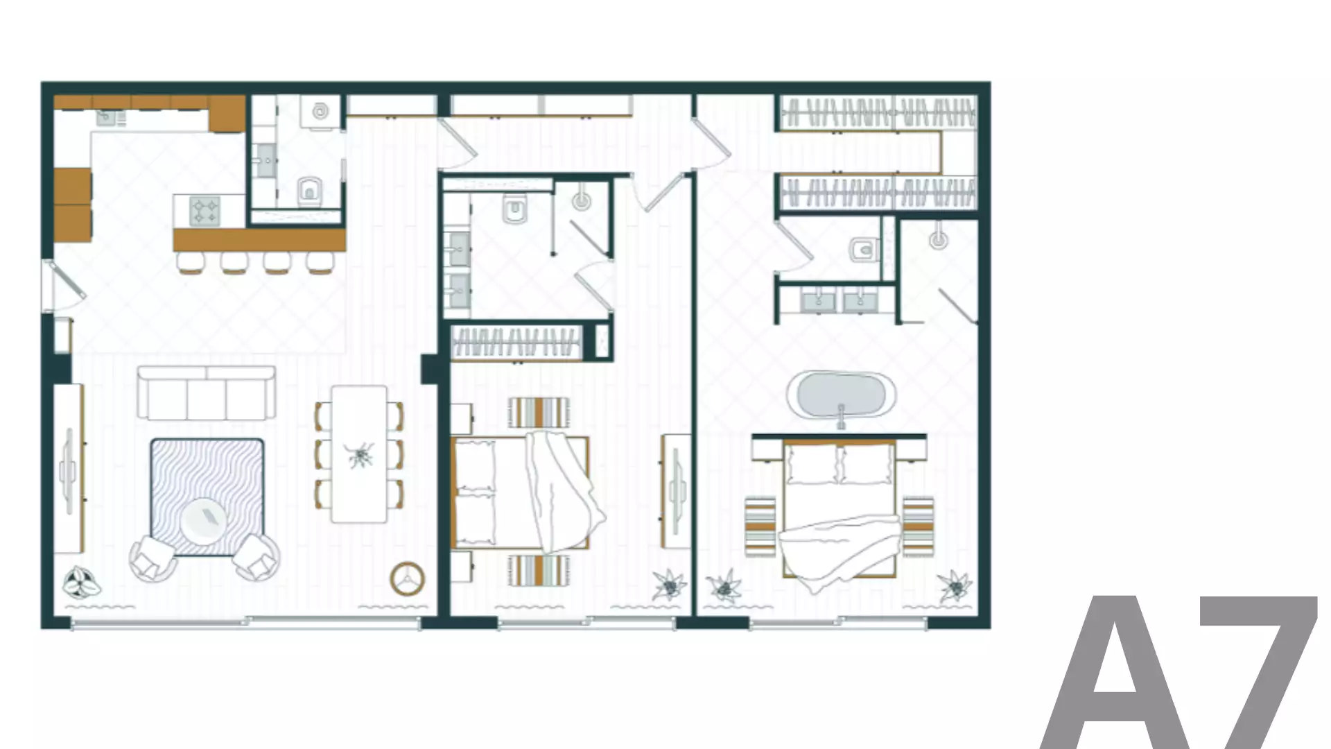 Квартира 99м² в Черногории, Крашичи. Стоимостью 334990€ аренда фото-12