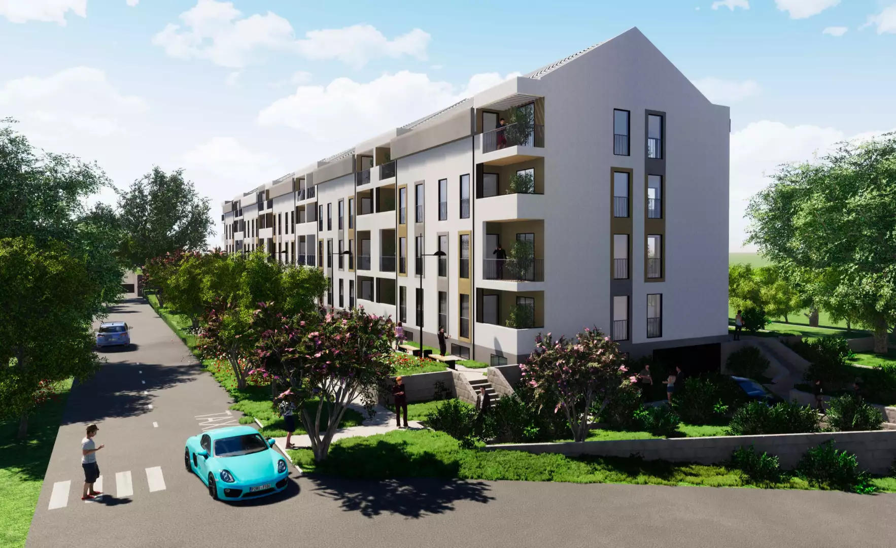 Квартира 44м² в Черногории, Подгорица. Стоимостью 75000€ аренда фото-1