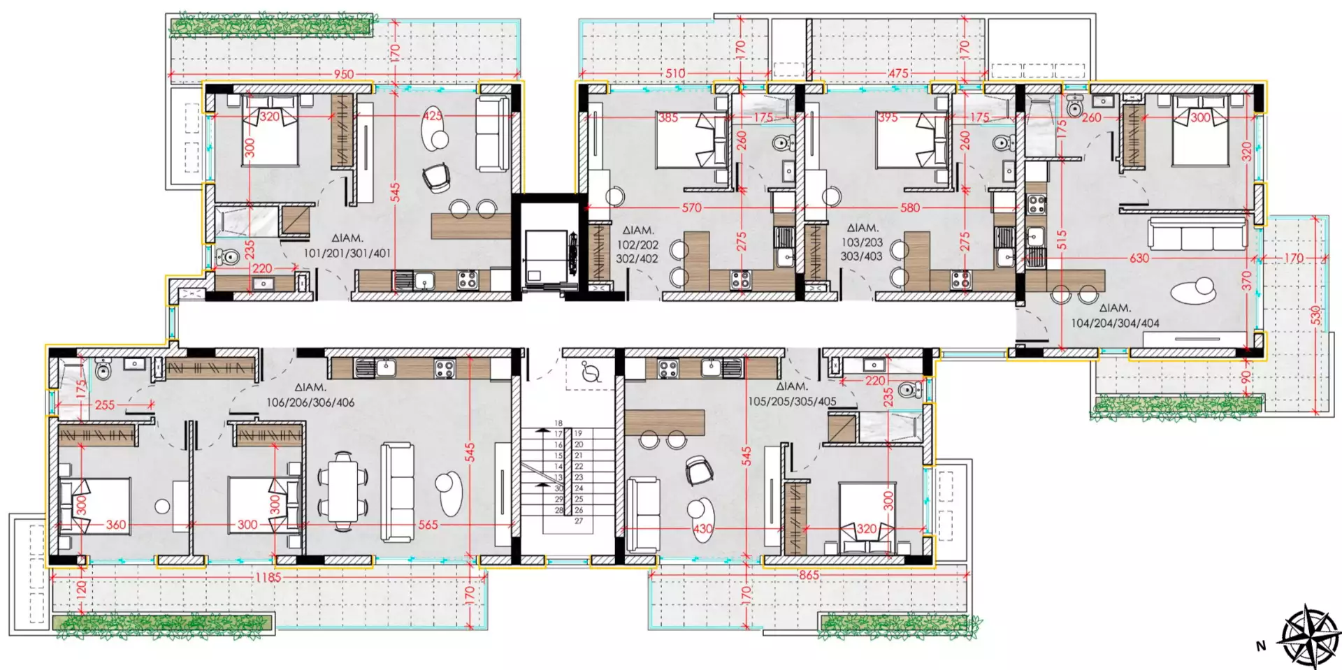Квартира 80м² в Кипре, Ларнака. Стоимостью 238125€ аренда фото-12