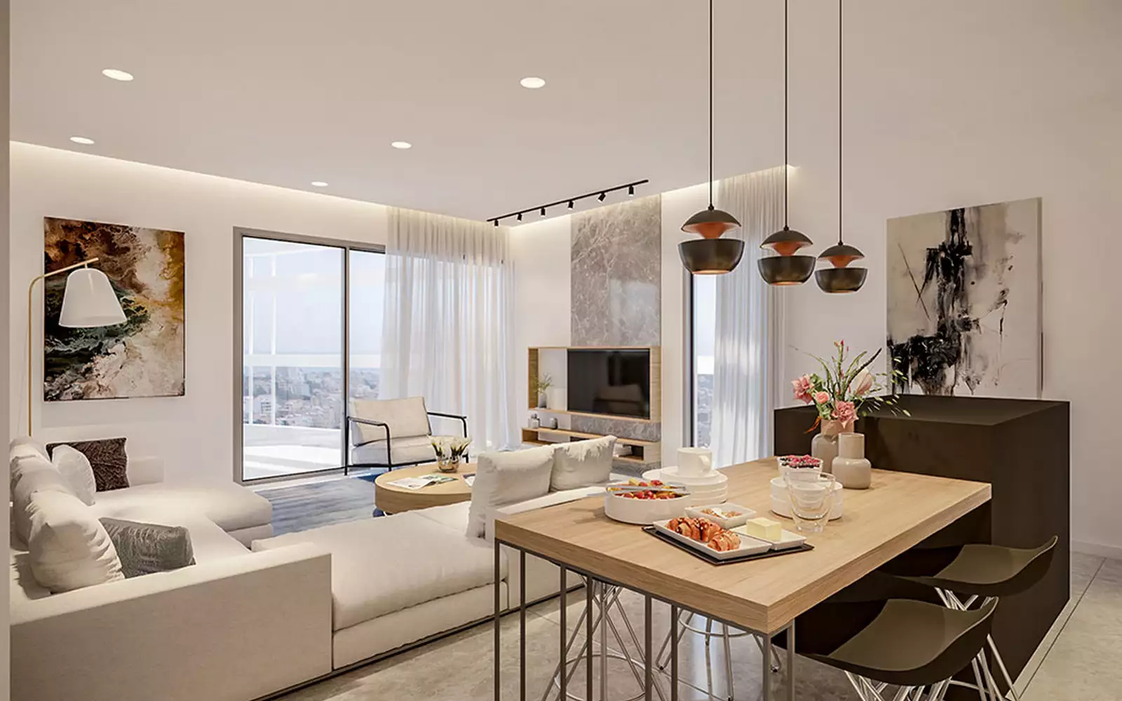 Квартира 71м² в Кипре, Ларнака. Стоимостью 223091€ аренда фото-4