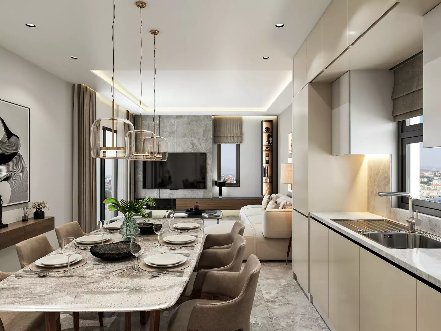Квартира 67м² в Кипре, Ларнака. Стоимостью 152100€ аренда фото-8