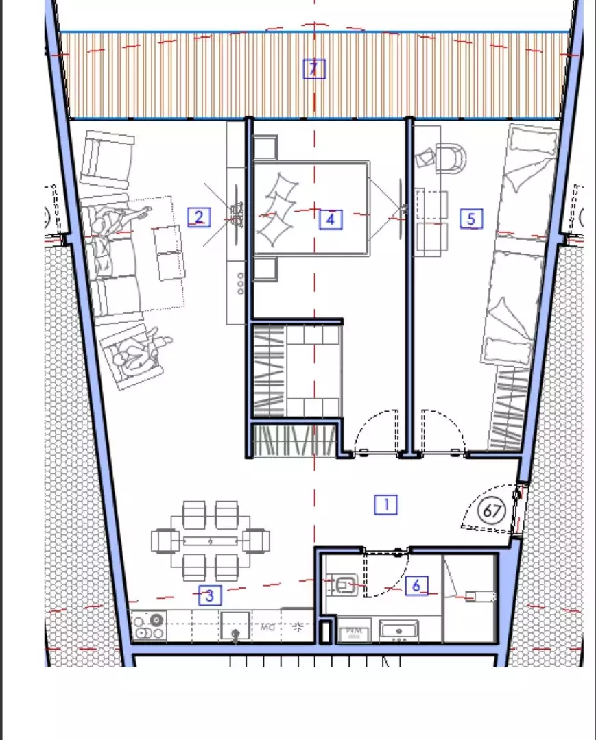 Квартира 80м² в Черногории, Бар. Стоимостью 240000€ аренда фото-8