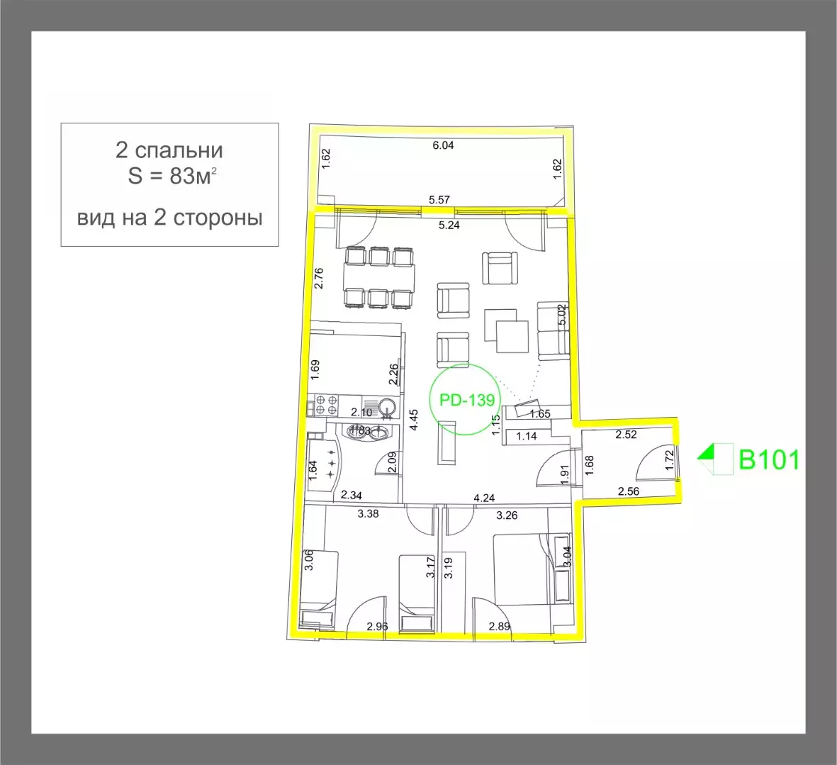 Квартира 50м² в Черногории, Будва. Стоимостью 381800€ аренда фото-32