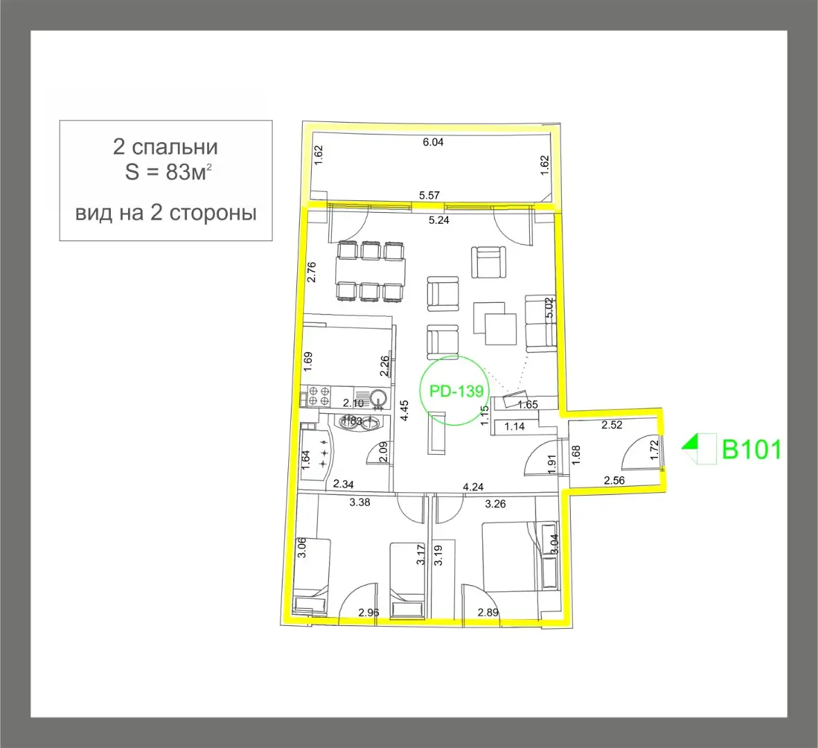 Квартира 50м² в Черногории, Будва. Стоимостью 381800€ аренда фото-32