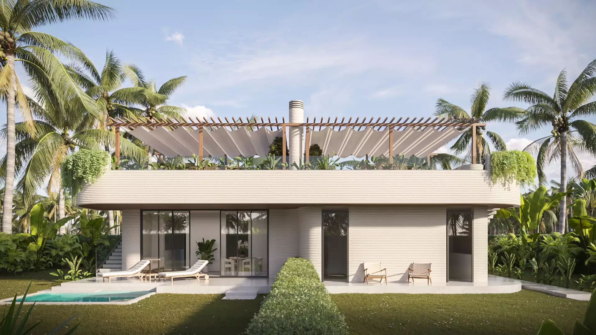 Вилла 111м² в Индонезии, Букит-Улувату. Стоимостью 215000€ аренда фото-2