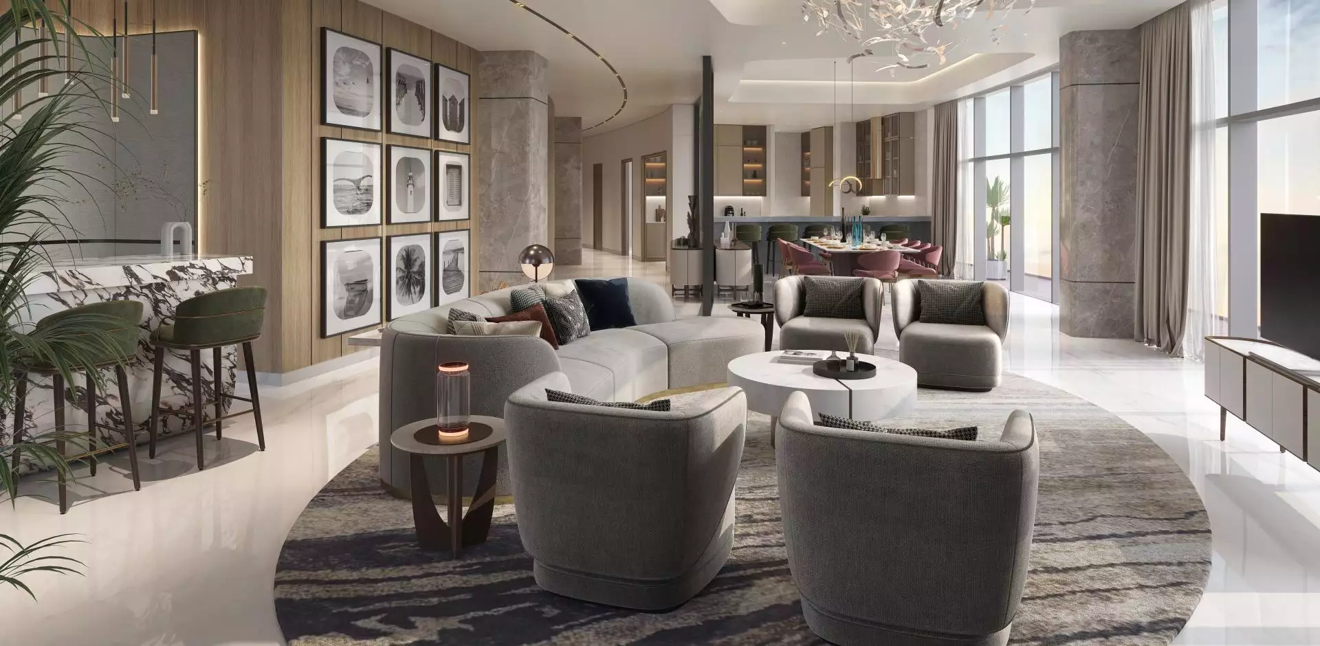 Квартира 311м² в ОАЭ, Рас-эль-Хайма. Стоимостью 1907879$ аренда фото-9