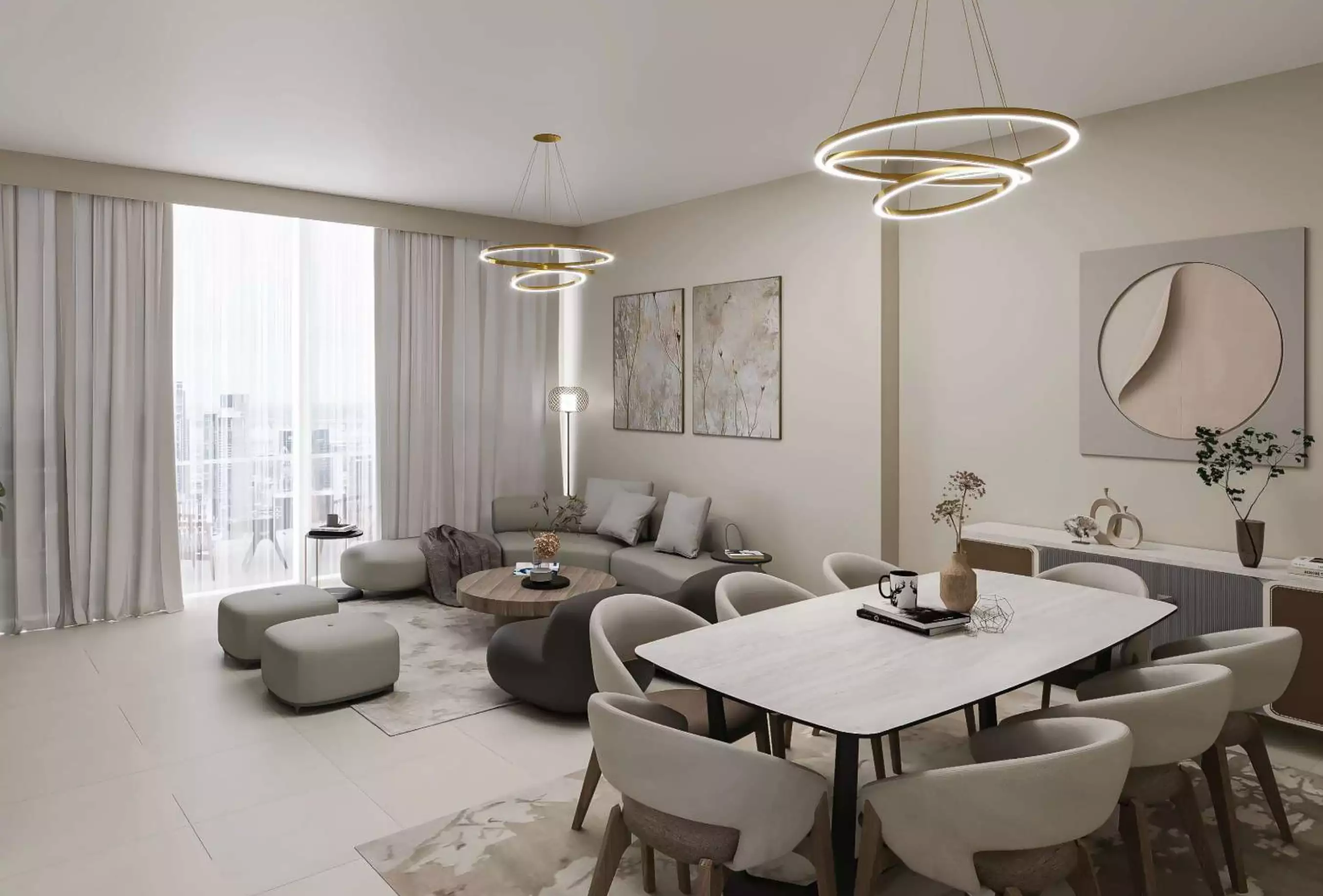 Квартира 91м² в ОАЭ, Аджман. Стоимостью 159149$ аренда фото-1