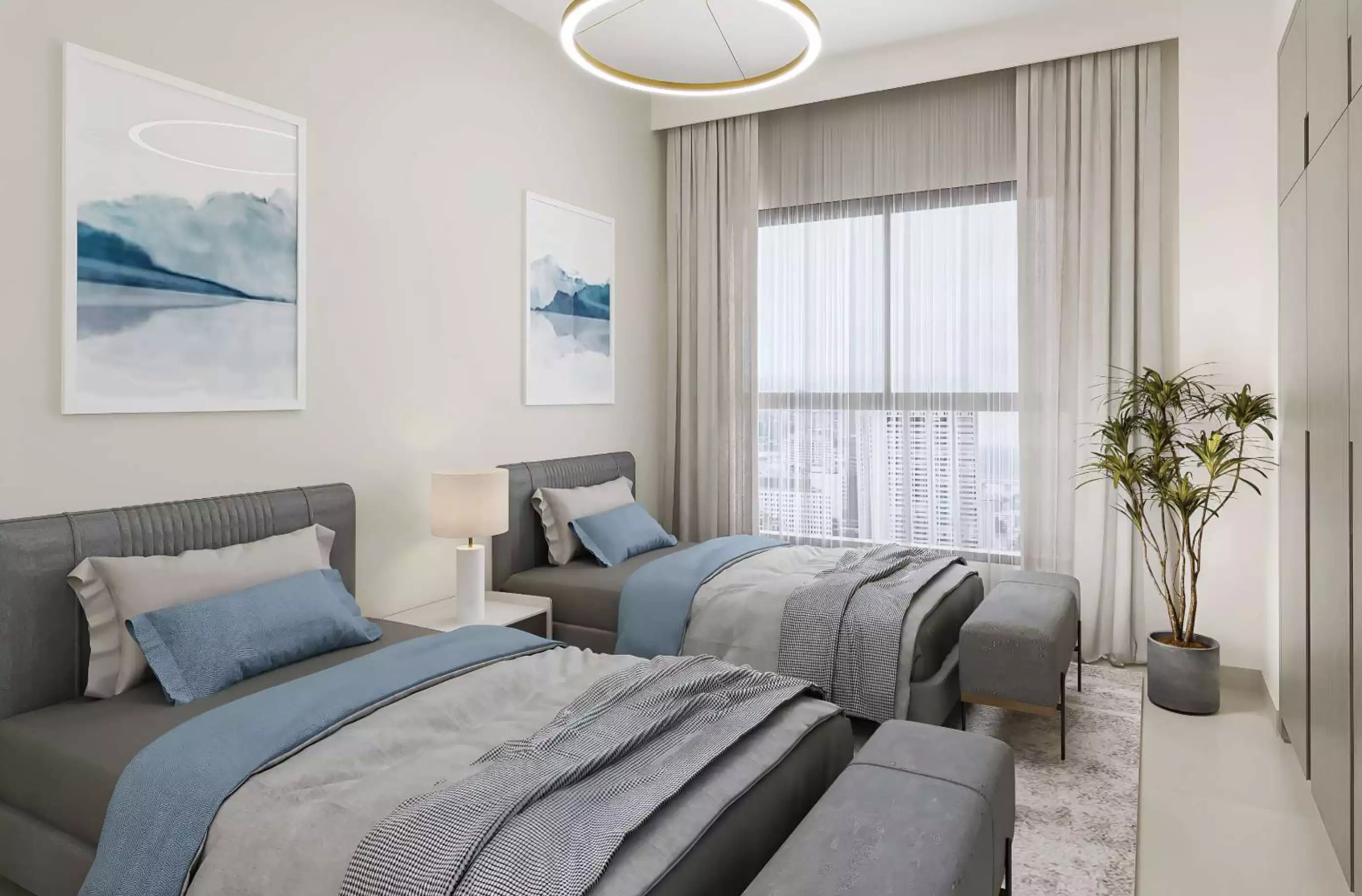 Квартира 91м² в ОАЭ, Аджман. Стоимостью 159149$ аренда фото-3