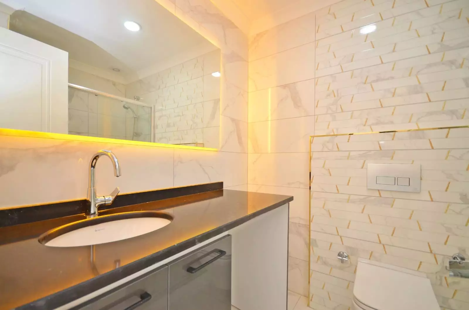 Квартира 55м² в Турции, Авсаллар. Стоимостью 93500€ аренда фото-16