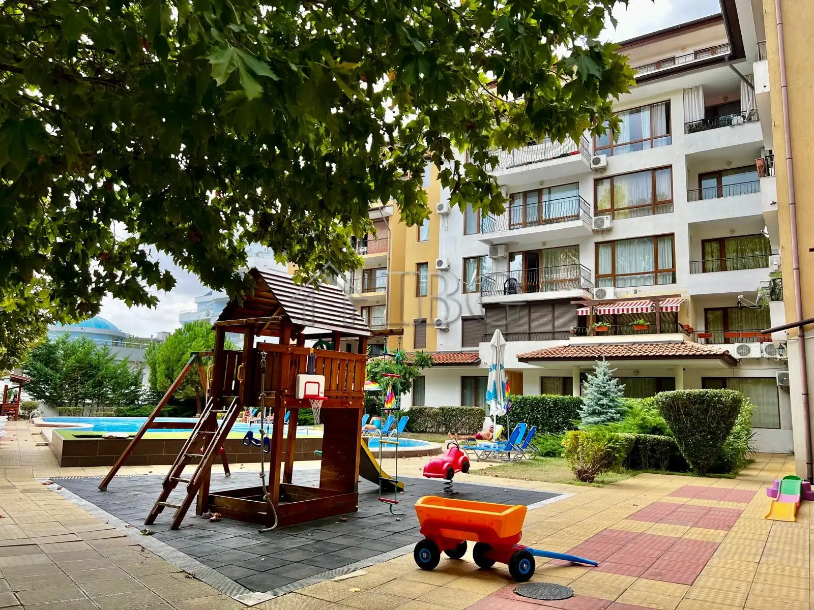 Квартира 57м² в Болгарии, Солнечный берег. Стоимостью 73500€ аренда фото-14