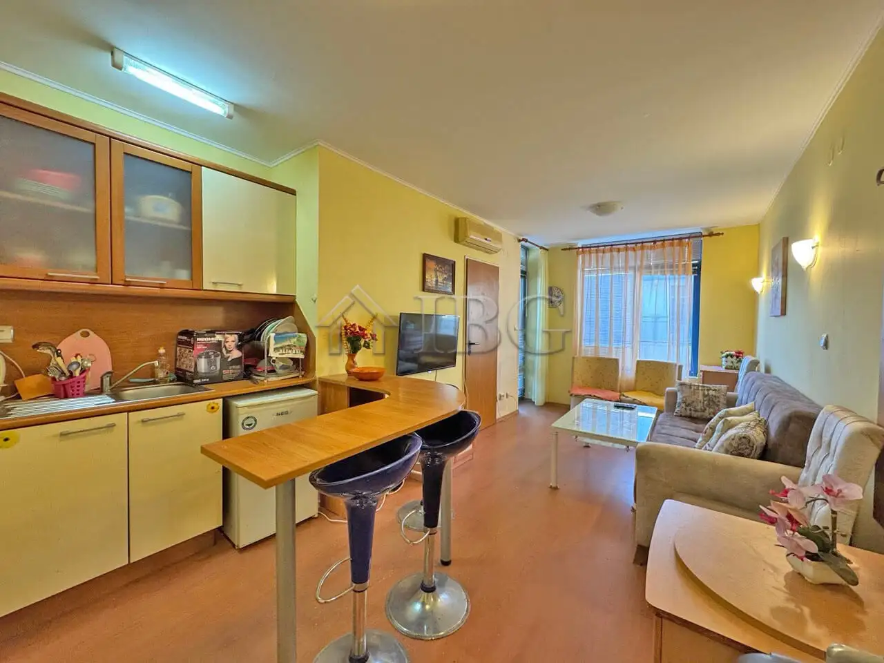 Квартира 46м² в Болгарии, Солнечный берег. Стоимостью 59000€ аренда фото-1