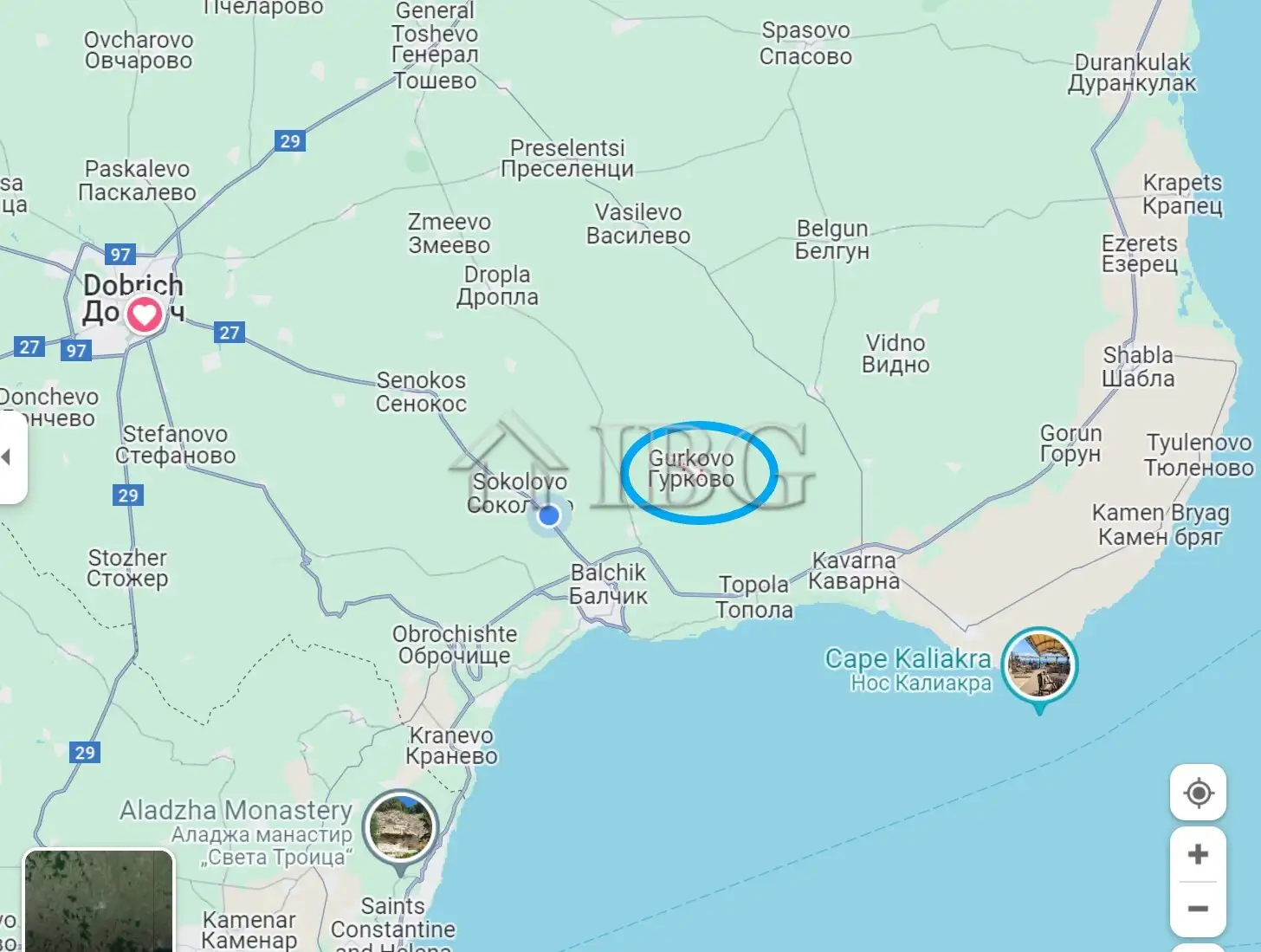 Земельный участок 1392м² в Болгарии, Гурково. Стоимостью 19500€ аренда фото-1