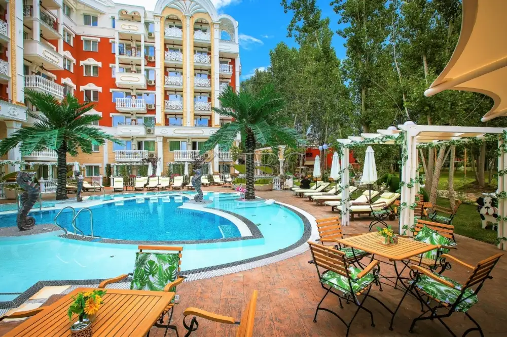 Квартира 45м² в Болгарии, Солнечный берег. Стоимостью 77000€ аренда фото-1