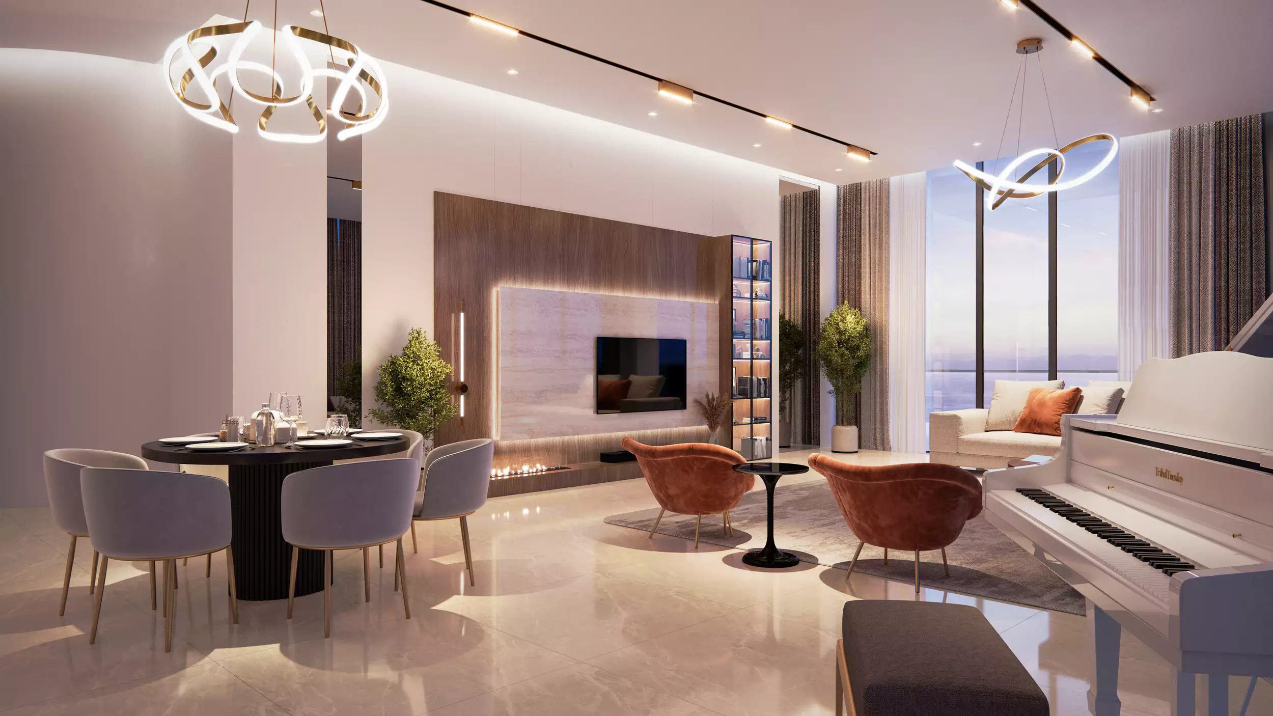 Квартира 227м² в ОАЭ, Рас-эль-Хайма. Стоимостью 1747165$ аренда фото-7