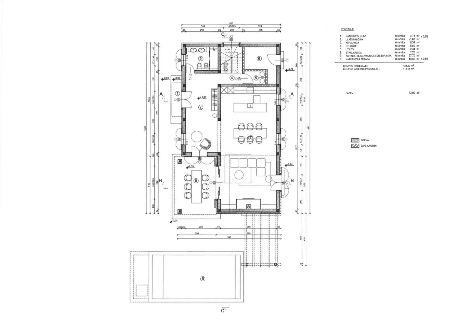 Вилла 197м² в Хорватии, Новиград. Стоимостью 779000€ аренда фото-8