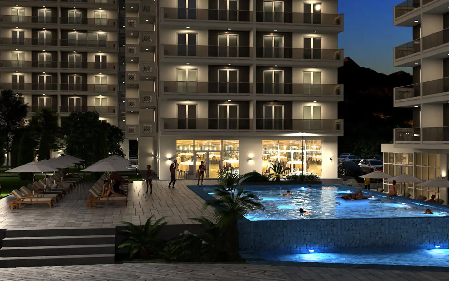 Квартира 71м² в Черногории, Бар. Стоимостью 147600€ аренда фото-2