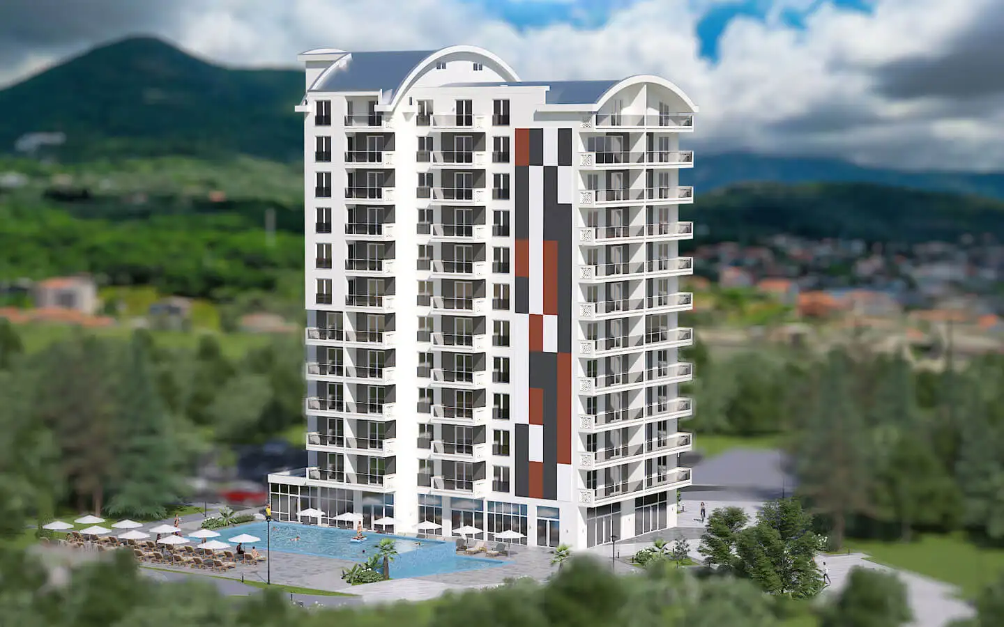 Квартира 71м² в Черногории, Бар. Стоимостью 147600€ аренда фото-5