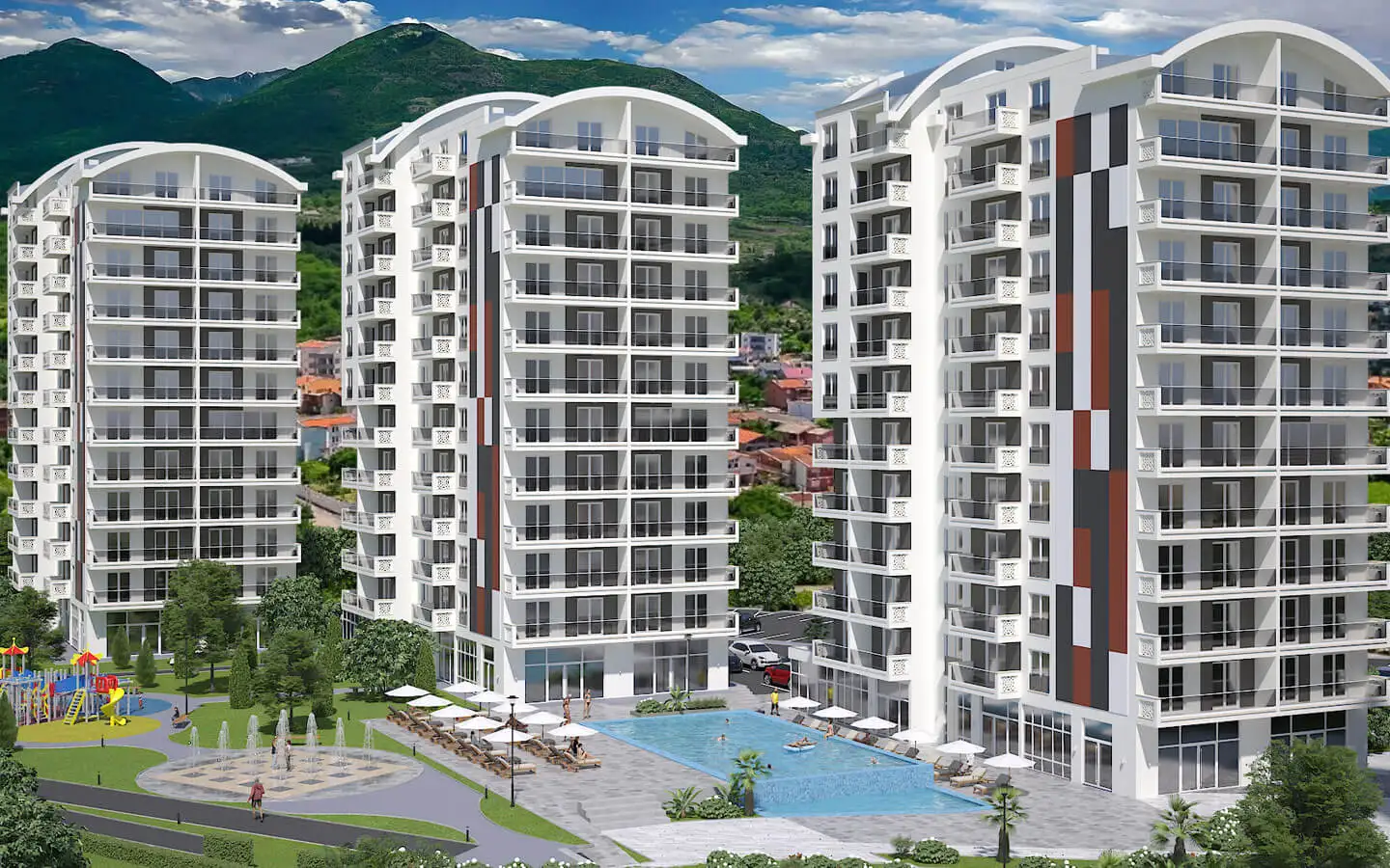 Квартира 71м² в Черногории, Бар. Стоимостью 147600€ аренда фото-6