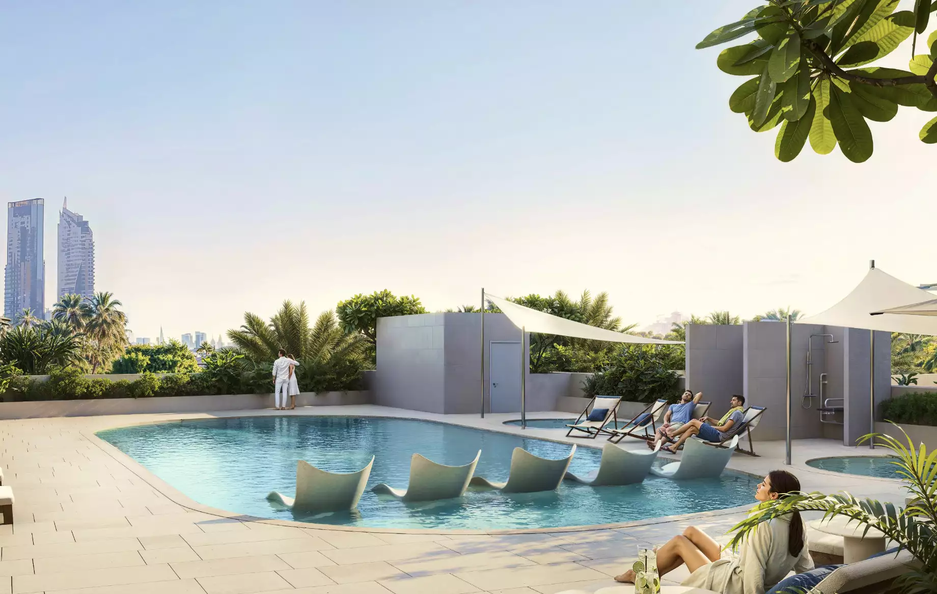 Квартира 71м² в ОАЭ, Дубай. Стоимостью 318367$ аренда фото-1