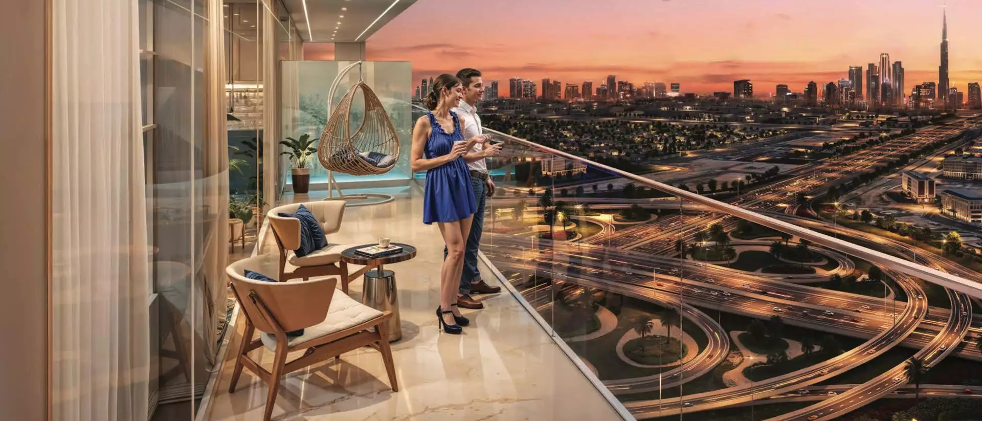 Квартира 98м² в ОАЭ, Дубай. Стоимостью 555219$ аренда фото-1