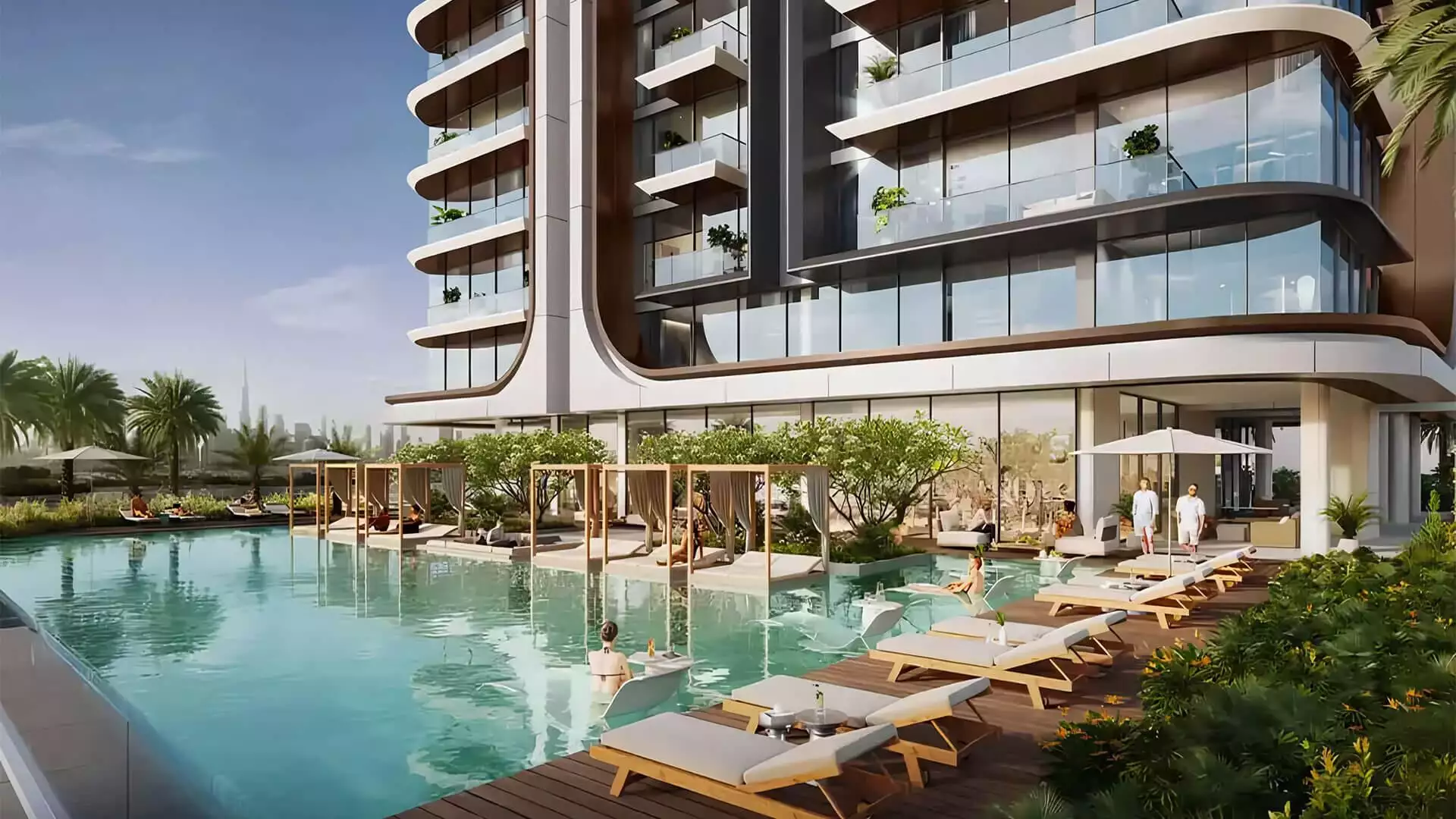 Квартира 45м² в ОАЭ, Дубай. Стоимостью 204256$ аренда фото-1