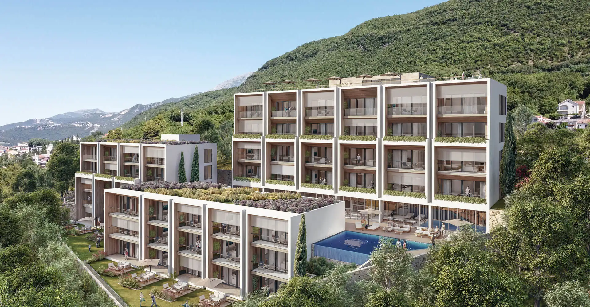 Квартира 63м² в Черногории, Кумбор. Стоимостью 463386€ аренда фото-1