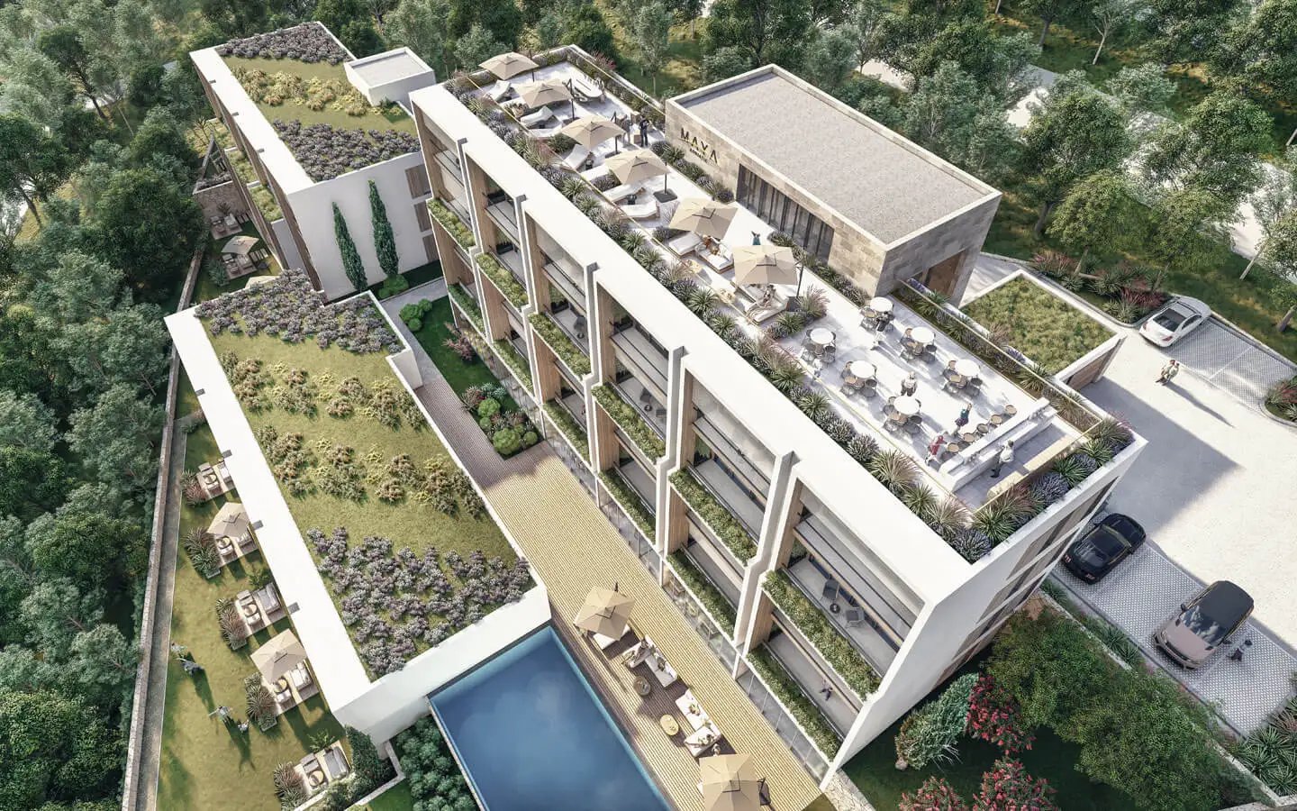 Квартира 48м² в Черногории, Кумбор. Стоимостью 367500€ аренда фото-3