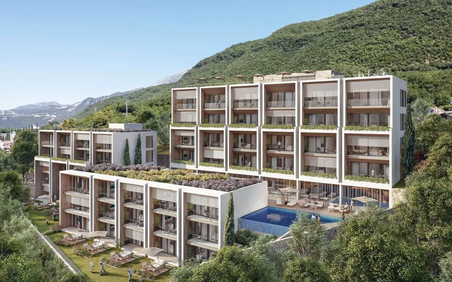 Квартира 48м² в Черногории, Кумбор. Стоимостью 367500€ аренда фото-7