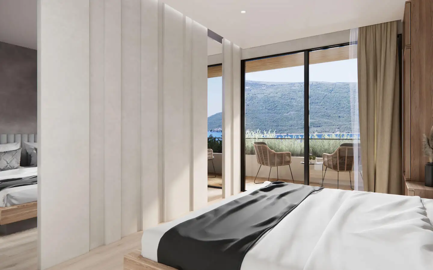 Квартира 48м² в Черногории, Кумбор. Стоимостью 367500€ аренда фото-24