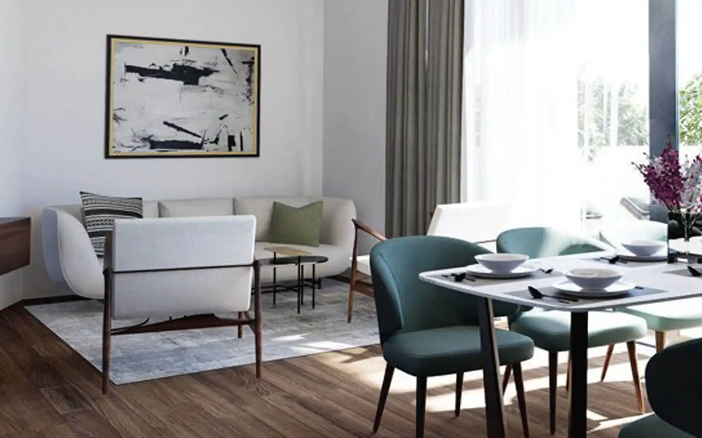 Квартира 53м² в Черногории, Будва. Стоимостью 182550€ аренда фото-9