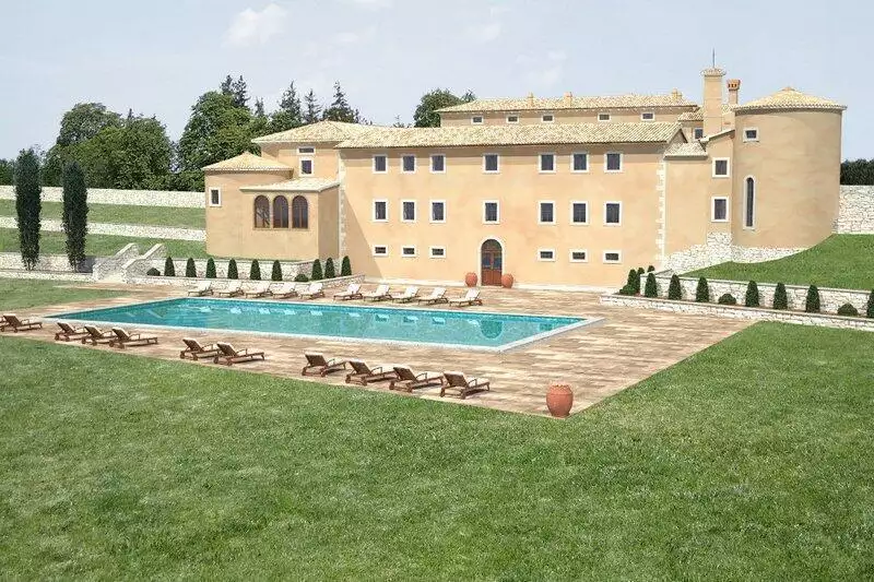 Отель, гостиница 3000м² в Хорватии, Лабин. Стоимостью 2800000€ аренда фото-2