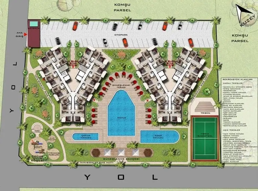 Квартира 60м² в Турции, Махмутлар. Стоимостью 165000€ аренда фото-2