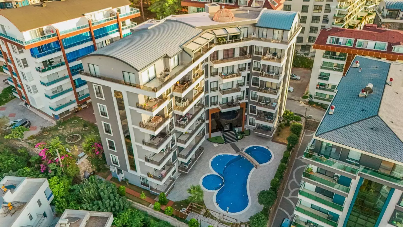 Квартира 100м² в Турции, Каргыджак. Стоимостью 148500€ аренда фото-2