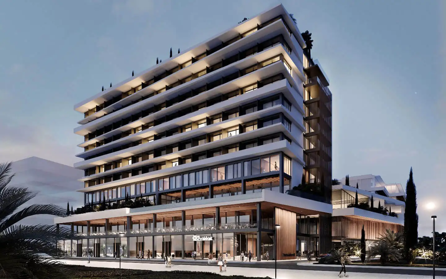 Отель, гостиница 13455м² в Черногории, Будва. Стоимостью 1037000€ аренда фото-4