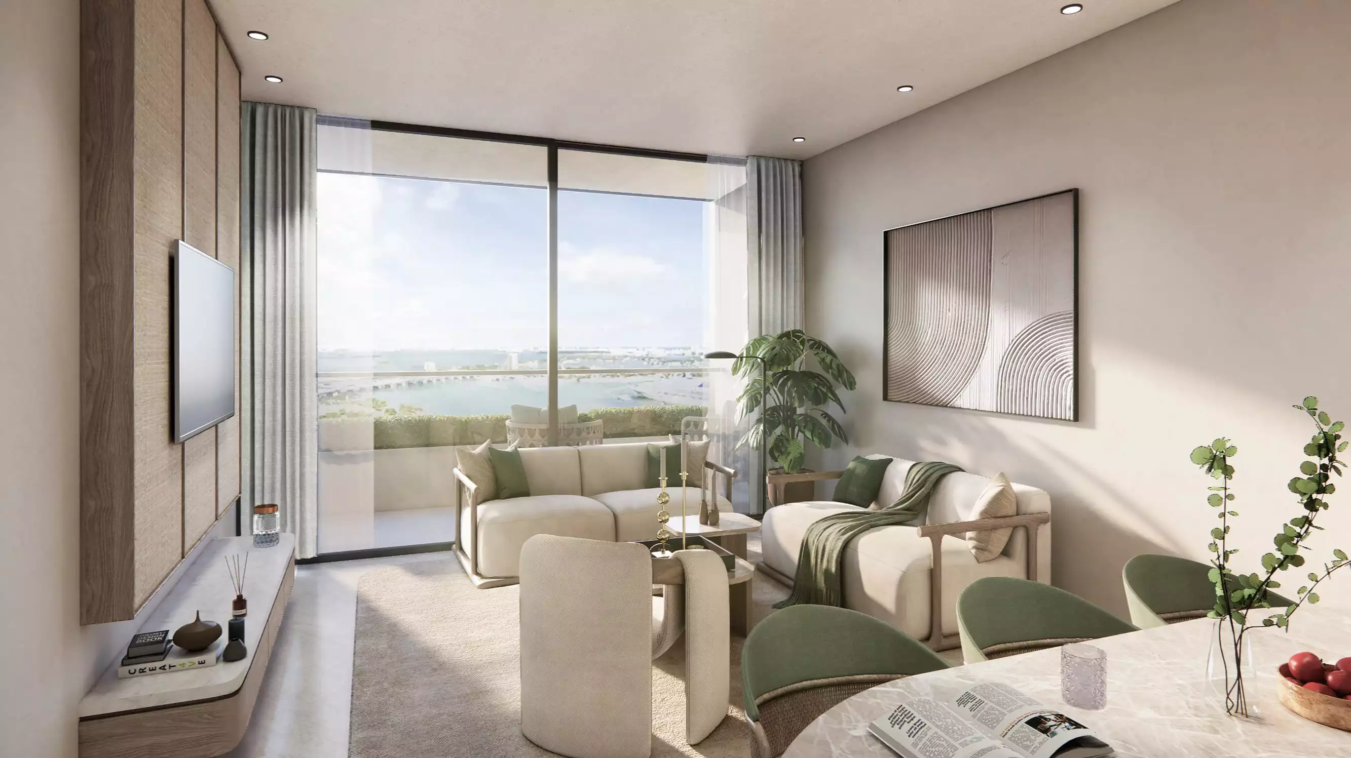 Квартира 57м² в ОАЭ, Абу-Даби. Стоимостью 314718$ аренда фото-2
