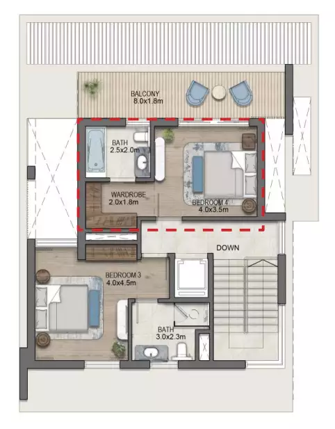 Вилла 325м² в ОАЭ, Абу-Даби. Стоимостью 1242444$ аренда фото-22
