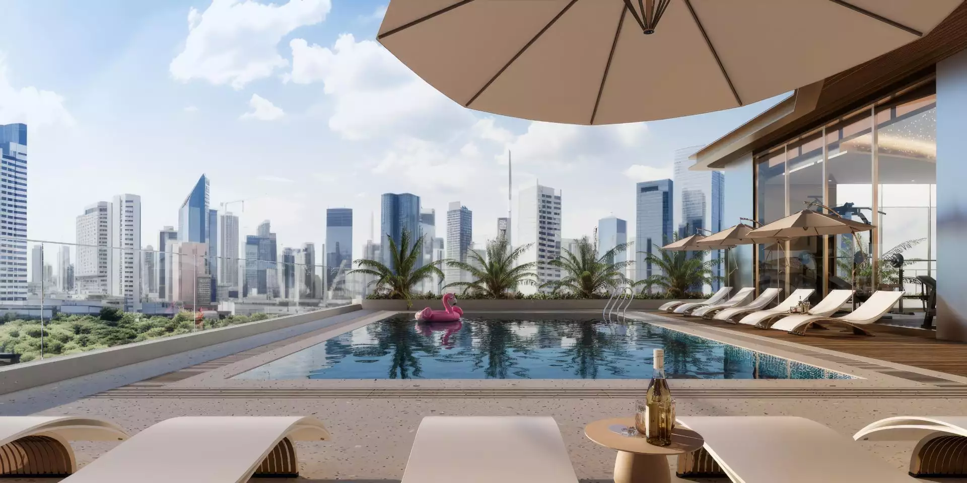 Квартира 57м² в ОАЭ, Дубай. Стоимостью 370331$ аренда фото-1
