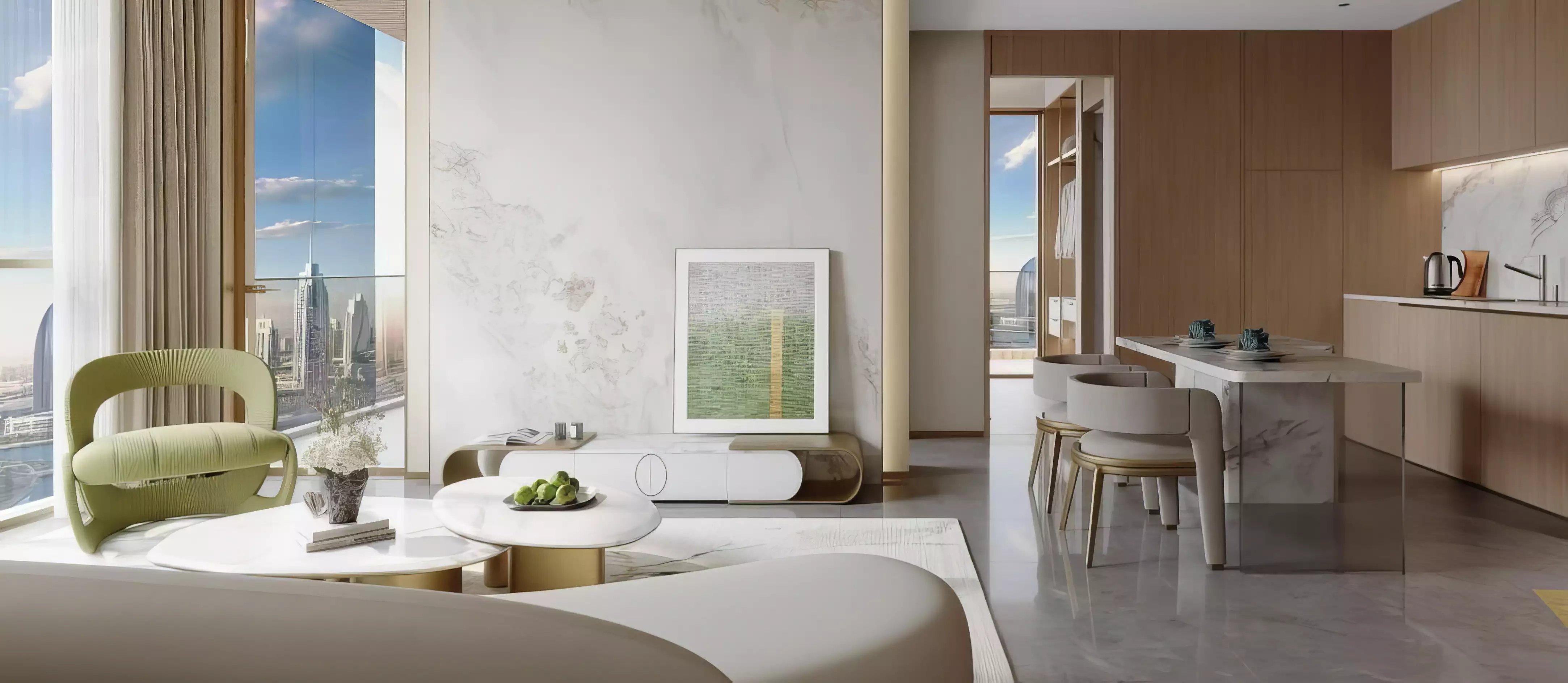 Квартира 57м² в ОАЭ, Дубай. Стоимостью 370331$ аренда фото-5