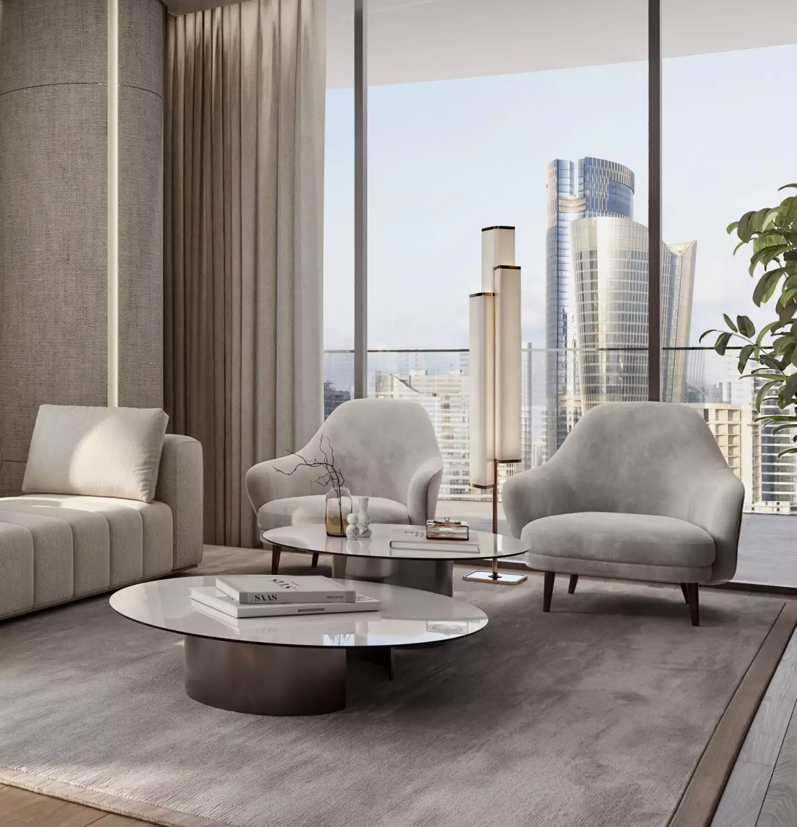 Квартира 186м² в ОАЭ, Абу-Даби. Стоимостью 864000$ аренда фото-2