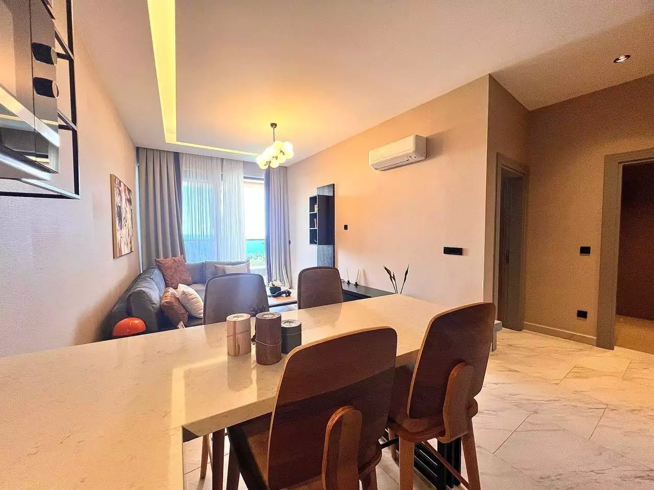 Квартира 55м² в Турции, Каргыджак. Стоимостью 181500€ аренда фото-4