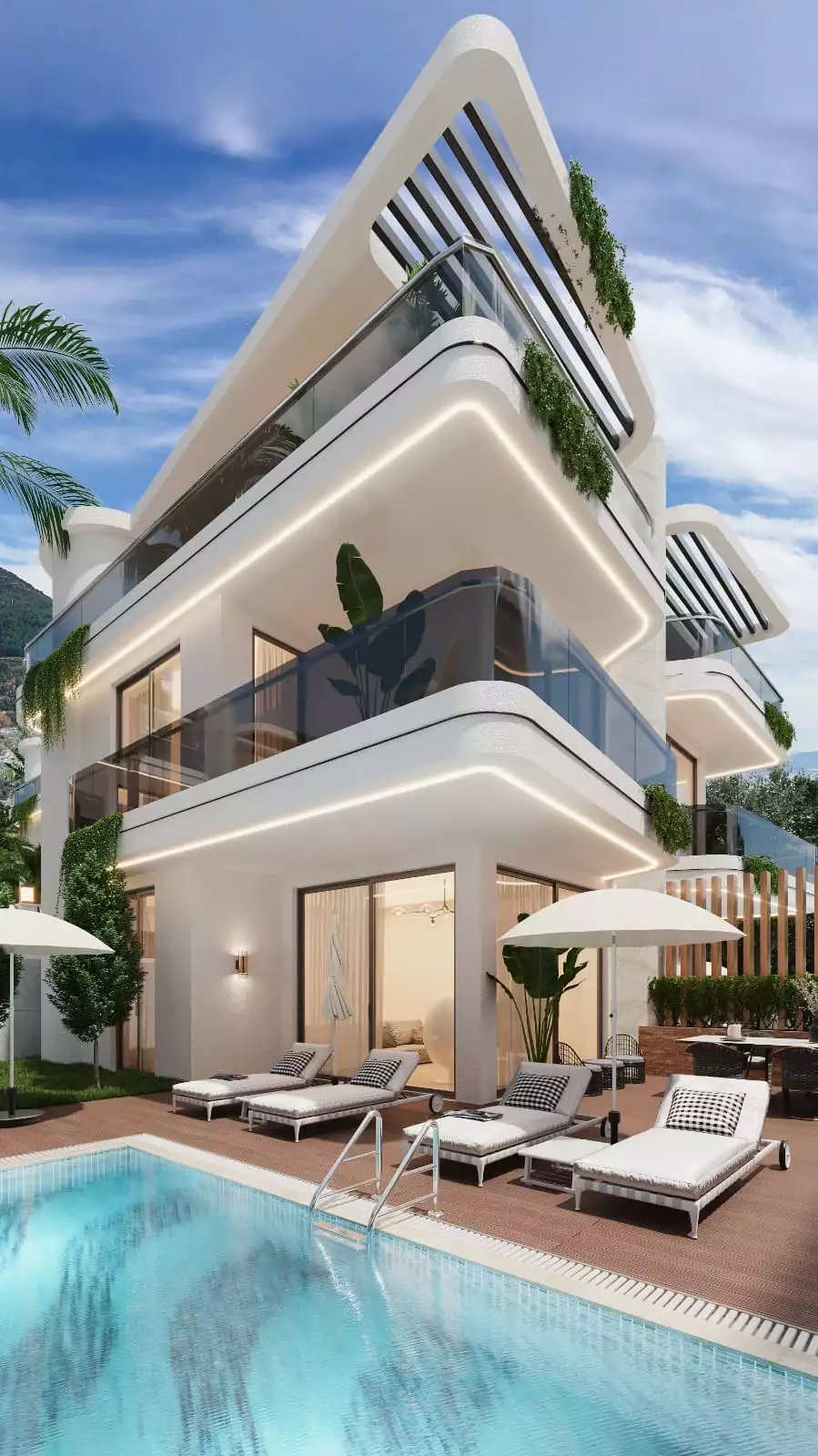Вилла 215м² в Турции, Аланья. Стоимостью 468000€ аренда фото-12