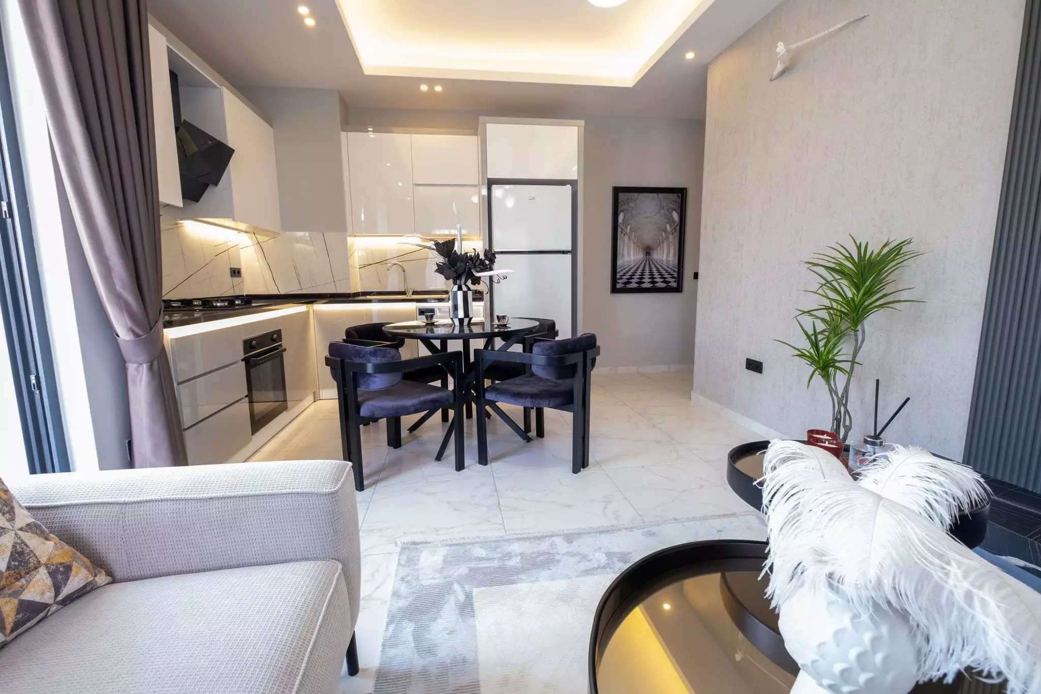 Квартира 55м² в Турции, Каргыджак. Стоимостью 110000€ аренда фото-2